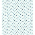 thumbnail image 2 of Ambesonne Clouds Duvet Cover Sets, Hearts Polka Dots, 2-King, Pale Sky Blue Blue Grey, 2 of 2