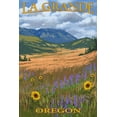 thumbnail image 4 of La Grande, Oregon, Mt. Emily (1000 Piece Puzzle, Size 19x27, Challenging Jigsaw Puzzle for Adults and Family, Made in USA), 4 of 4