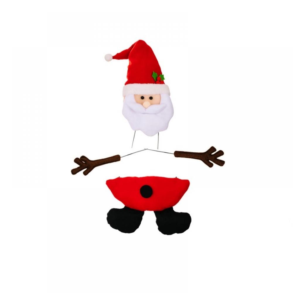 Christmas Tree Doll Decorations Santa Claus Snowman Moose Tree Topper Decorations Christmas