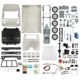 thumbnail image 2 of per 1:10 Scale RC Truck Unassembled Set RC Truck Model Simulation Truck RC Car Juguetes para niños Regalos para niños gris Hugo Modelo de camión RC, 2 of 8