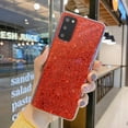 thumbnail image 3 of Galaxy S20 FE 5G Glitter Case, Sparkle Bling Shiny Diamond Slim Soft Reflective Clear TPU Rubber Bumper Girl Women Protective Case for Samsung Galaxy S20 FE 2020 (Red), 3 of 13