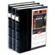 HandStands 11307PACK3 Bellagio-Italia CD-DVD-Blu-Ray Système de Stockage de Liant- 3 Pack Noir – image 1 sur 1