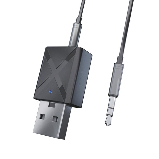 Interfaz USB Transmisor de recepción 5.0 compatible con Bluetooth 2 en 1 para automóvil y TV ter WDOplteas Para estrenar