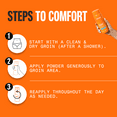 thumbnail image 4 of Carpe Sweat-Absorbing Groin Powder for Women, Talc-Free Body Powder, Anti-Chafing, 2.6 oz, 4 of 7