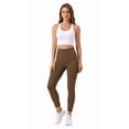 thumbnail image 2 of Women's High Waisted Yoga Leggings, Buttercore Ruched V-Back Tummy Control Workout Pants, 2 of 9