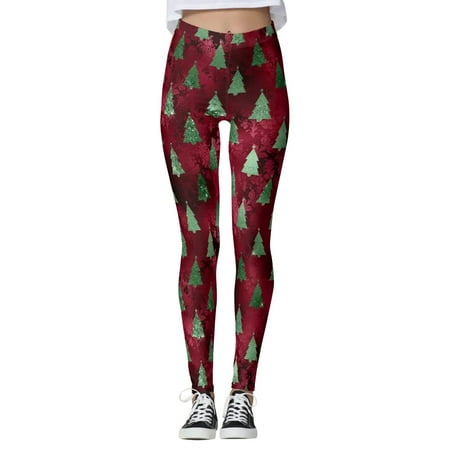 

HSMQHJWE Exercise Pants For Women Maternity Crop Leggings Custom Christmas Printed Pants Custom Skinny Leggings For Running Christmas Santa Pilates Women S Party Snowman Pants Thick Winter Leggings F