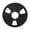 Black, variant on 10.5Inch Aluminum Empty TapeReel Empty Take UpReel toReel Tape Hubs For 1/4Inch Audios Tape Studio Equipment
