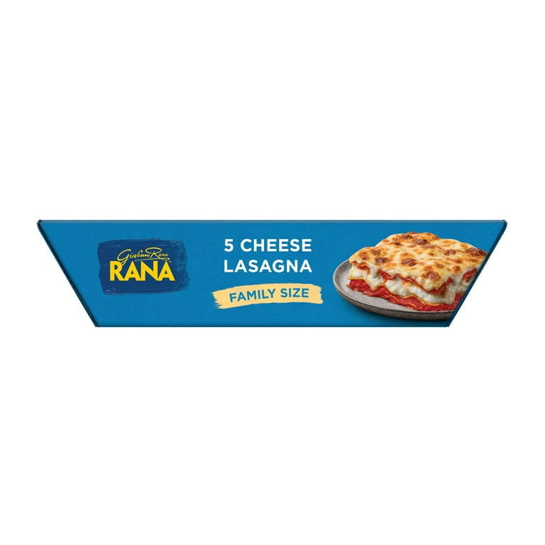 ronas epona 6本セット Giovanni Rana Homestyle Lasagna Five Cheese Premium Meal Kit Tray