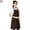 D, variant on Cooking Apron Sleeveless,Adjustable Waist Strap Chef Apron,Large Pockets Polyester Adjustable Waist Strap,Cute Personalized Womens Aprons,Aprons for Couples Kitchen,for Cooking