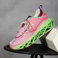 thumbnail image 6 of NOKIO Mens Fashion Sneakers Platform We𝖽ge Athlet𝗂c Shoes with Comforatble Soft Cushion Sole, Colorful Casual Walking Shoes Lightweight Breathable Running Shoes for Back to College, Travel, 6 of 9