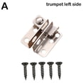 thumbnail image 4 of Stainless Steel Door Hasp Lock Safety Padlock Anti-Theft Clasp, 4 of 8