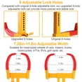 thumbnail image 3 of Heavy Duty Wheel Clamp Anti-Theft Adjustable Tire Lock w/3 Keys, 3 of 7