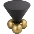 thumbnail image 6 of Meridian Furniture Naples Cement Textured Top End Table, 6 of 9
