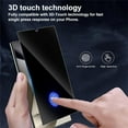 thumbnail image 2 of 2 Pack Privacy Screen Protector TPU Film for Samsung Galaxy S25 - Fingerprint Works Anti-Spy Anti-Peep 3D Edge Case Friendly, 2 of 6