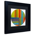 thumbnail image 3 of Trademark Fine Art Abstract Matted Framed Art ' Round ' by Michelle Calkins, 3 of 4