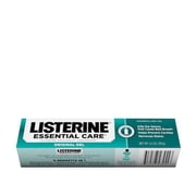 24 PACKS : Listerine Essential Care Fluoride Toothpaste Gel-Mint-4.2 oz