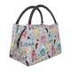 thumbnail image 2 of Whippet Greyhounds Thermal Insulated Lunch Bags Dog Sihthound Lunch Container For Outdoor Camping Travel Storage Meal Food Box, 2 of 4