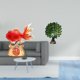 thumbnail image 2 of Escultura de carpa koi y , animal del Feng Shui chino, decoración de escritorio para entrada, oficina, dormitorio, sala de estar, estantería,, 2 of 8