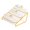 Clear Bowl, variant on deevoka Dried es 3 Tier Vegetables Serving Dishes Tray for Hotel Home Holiday Clear Bowl