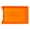 Orange 1, variant on Plastic Craft Trays, Stackable Activity Trays for Painting, Beads & Food Serving,1 PC