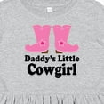thumbnail image 4 of Inktastic Daddy's Little Cowgirl Girls Toddler Dress, 4 of 5