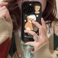 thumbnail image 3 of Full Coverage Shockproof Anti-Vibration Case for Samsung Galaxy S26, Cute Bear Pattern Heavy-Duty Durable Protective Phone Cover, 3 of 5