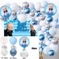 thumbnail image 5 of Juego de 90 piezas de guirnalda de globos con temática de Boss Baby, kit de arco de globos de helio de aluminio para baby shower de recién nacidos, suministros de decoración para fiestas infantiles, 5 of 5