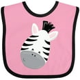 thumbnail image 3 of Inktastic Zebra Boys or Girls Baby Bib, 3 of 4