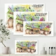 thumbnail image 4 of Designart ' Lavender Flowers On Ancient Cart Illustration ' Traditional Canvas Wall Art Print, 4 of 4