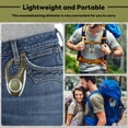 thumbnail image 3 of Electronic Altimeter Carabiner Handheld Thermometer Outdoor Fishing Weather Forecast Mode Meter Gadget, 3 of 7