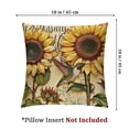 thumbnail image 4 of nygtbtfer Pack of 2 Says You are Decorative Square Throw Pillow Covers Set of 2 Cushion Case for Couch Sofa Bed Bedroom Living Room Home Yellow Decor White, 4 of 7