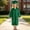 Green, variant on Graduation Cap and Gown for Women Monokuma 2b Anime for Women Dress Spawn Adult Men Children's Gown With Woven And Pockets