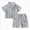 E25-Grey, variant on Toddler Boys Outfit Sets 6-12 Months 12-24 Months 2t 3t 4t 5t 6t 7t Children Children Soft Short Sleeve T Shirts Tops Shorts Casual Two Piece Summer Kids Boys Outfits Sets(Navy,3-4 Years)