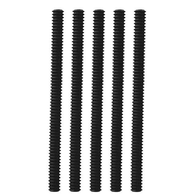 Justharion Insulation Strip Silicone Anti -scalding Cover Long Microwave Oven Rack Edge Black 5PCS 1Set