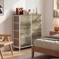 thumbnail image 6 of CONCETTA 8-Drawer Fabric Dresser Storage Chest for Bedroom, Closet, Entryway, Storage Furniture for Adults, Oak, 6 of 8