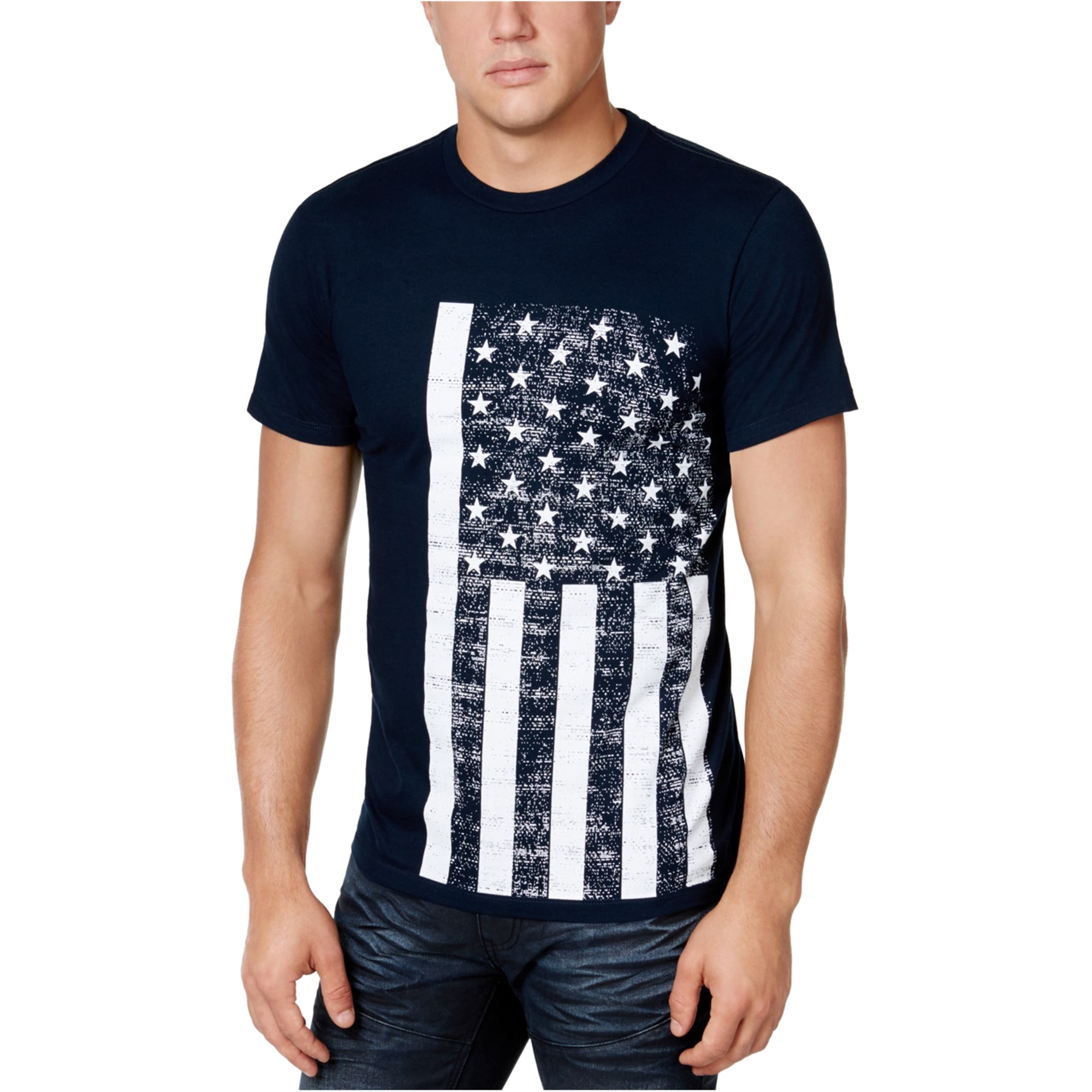 I-N-C Mens Flag Graphic T-Shirt 