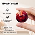 thumbnail image 3 of Glass Refrigerator Magnet 6Pcs Magnetic Fridge Sticker,Decor for Kitchen,Whiteboard,Cabinet,Wine Glass With Red Wine, 3 of 5