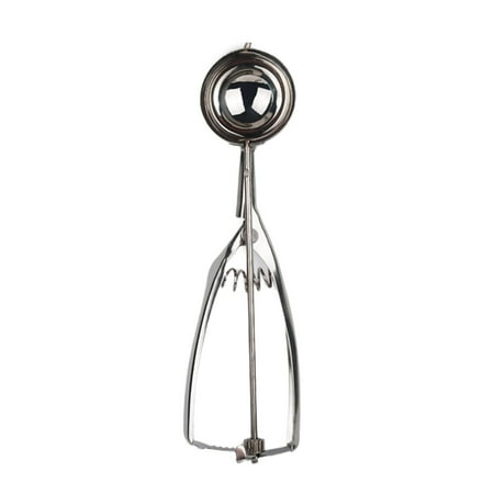 

Sufanic Kitchen Ice Cream Mash Potato Scoop Stainless Steel Spoon Spring Handle Kitchen