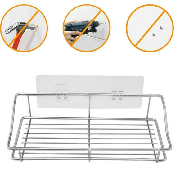 Back to School! mtvxesu Cubical Storage Shelf, Stainless Steel Storage Rack Kitchen Bathroom Shelf Storage Wall Shelf Organizer Storage Shelf with Doors Shelf Storage Summer Savings