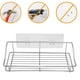 thumbnail image 1 of Estante de almacenamiento de acero inoxidable, organizador de estantes para cocina y baño con montaje en pared, diseño que ahorra espacio para apartamentos pequeños y organización del hogar., 1 of 7