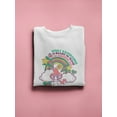 thumbnail image 3 of Teach You Something New Sweatshirt Women -Image by Shutterstock, Female x-Large, 3 of 4