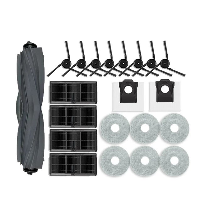 Compatible With Compatible With Dreame X40 Ultra / X40 Ultra Complete / X40 Pro / S30 Pro Ultra Vacuum Parts Main Roller Side Brush Hepa Filter Dust Bag