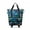 Blue, variant on Practical 360 Degree Spinner Wheel Travel Duffle Bag With Dry Wet Separation And Ergonomic Handle