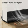 thumbnail image 4 of Soumake PVC Door Sweep Adhesive Cuttable Under-Door Weather Stripping Exterior Interior Door Seal Noise Dust Stopper Door Bottom Gap Filler Sealing Strip, 4 of 8