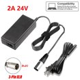 24V 5A / 2A 3-Pin Male XLR / 28V 2A 3-Pin 12mm Female Lead-Acid Battery ...