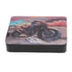 thumbnail image 3 of Estuche para cigarrillos recargable con protección contra sobrecarga, encendido silencioso, encendedor, luz de respiración - Diseño de motocicleta, 3 of 10