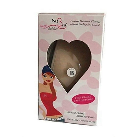The NuBra Feather-Lite Super Light Adhesive Bra #F700 D Cup Nude