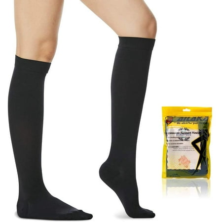 Knee High 20-30 mmHg Compression Socks for Women & Men Varices
