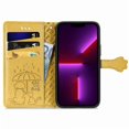 thumbnail image 4 of Funda Cartera FOXDOCK para iPhone 13 Pro , Flip PU con Relieve de Gatos y Perros, Tarjetero y Soporte, 4 of 6