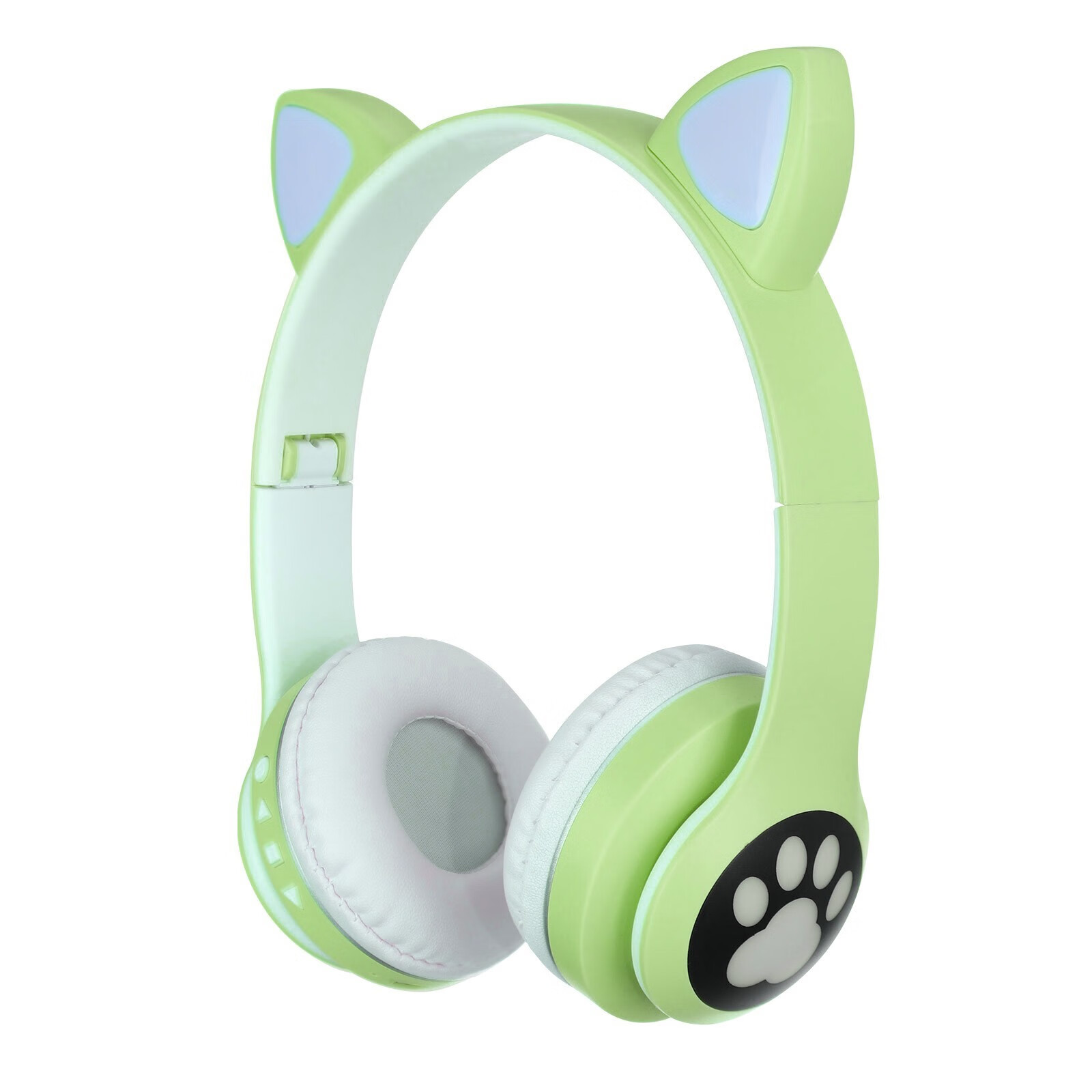 40mm Headphone Headmounted LED Luminous Cat Ear Stereo